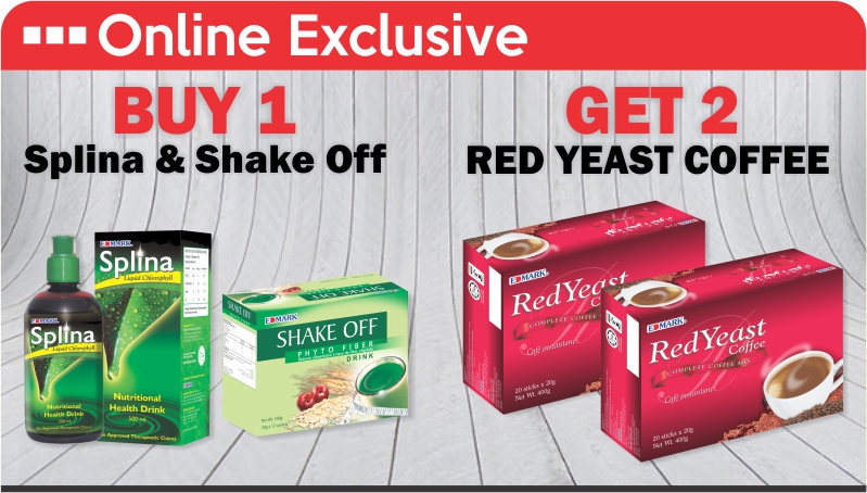 Get 2 edmark red yeast coffee free in Nigeria